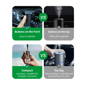 Type-C Portable 12ML Car Humidifier Mini In-car Used Diffuser Smart Ai Working Battery Aroma Diffuser