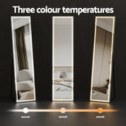 Embellir Full-Length Floor Wall Mirrors LED Light
