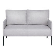 Artiss Armchair 2-Seater Sofa Pillow Linen Grey