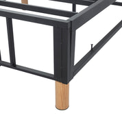 Metal Bedframe Mattress Foundation (Light Grey) – Single