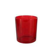 20 Pack Red Glass Votive Tealight Candle Holders House Party Cenrepiece Xmas Wedding Decor Glass Candlestick Party Decorations Bridal Valentines Event