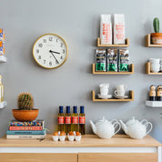 Newgate Master Edwards Clock Radial Brass