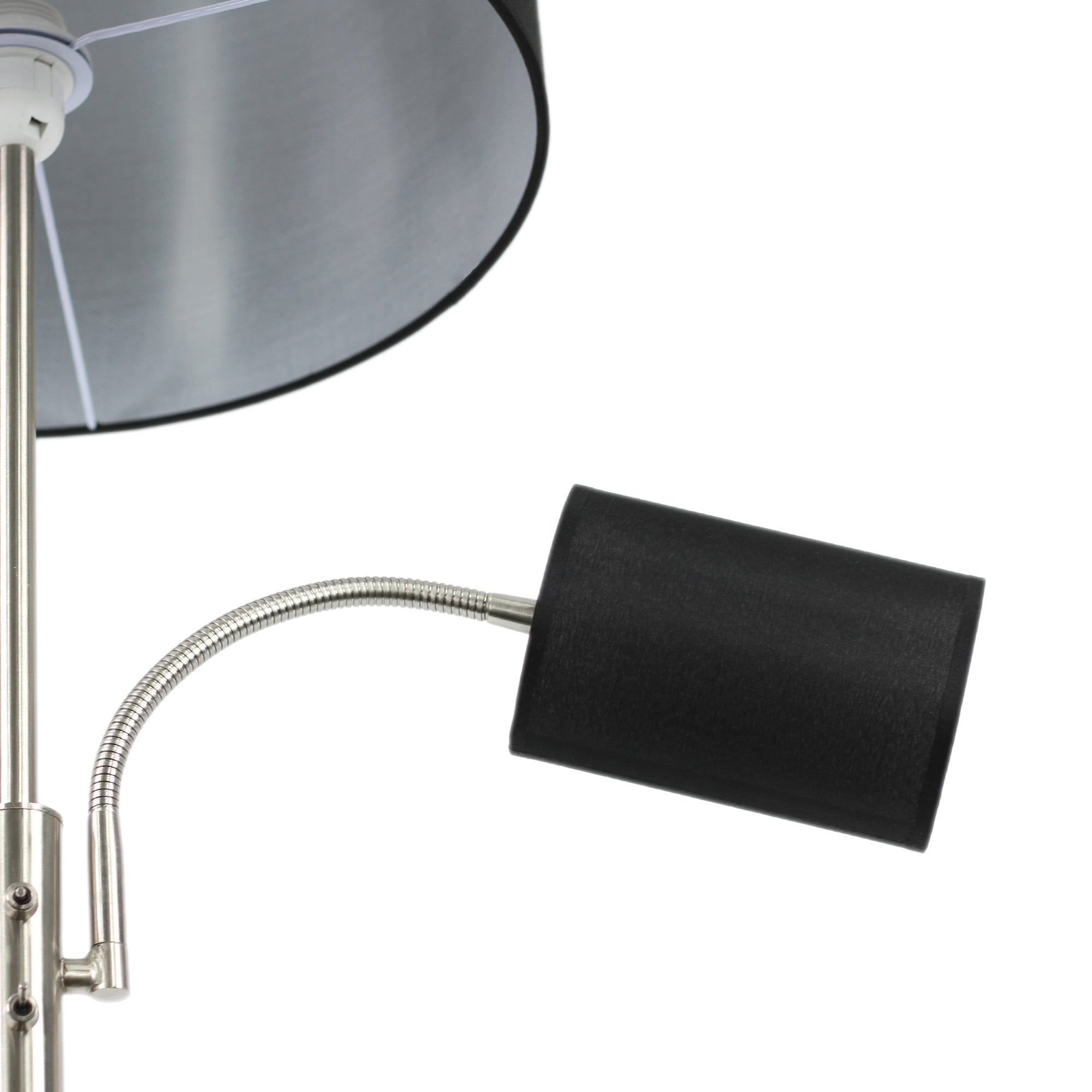 Cylinya Mother and Child Floor Lamp - Black