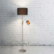 Cylinya Mother and Child Floor Lamp - Black