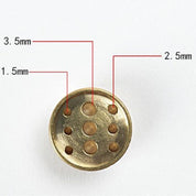 Antique Incense Burner - Pure Copper Binaural Small Indoor