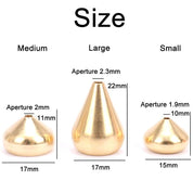 Small Drop-shaped Incense Burner Bracket - Set of 10