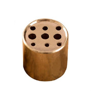 Medium Copper Nine-hole Incense Stick Plate Burner - Set of 5