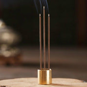 Medium Copper Nine-hole Incense Stick Plate Burner - Set of 5