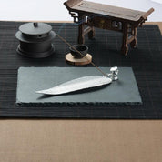 Small Sandalwood Incense Sticks - Leaf Ornaments for Crafts - Red Copper