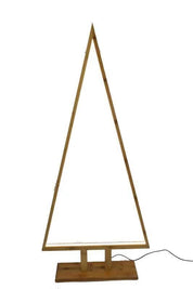 Extra Large Bamboo Christmas Tree LED Floor Lamp Light Xmas - Natural