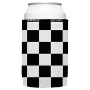 Large Checkerboard Stubby Cooler 2-Pack - Standard