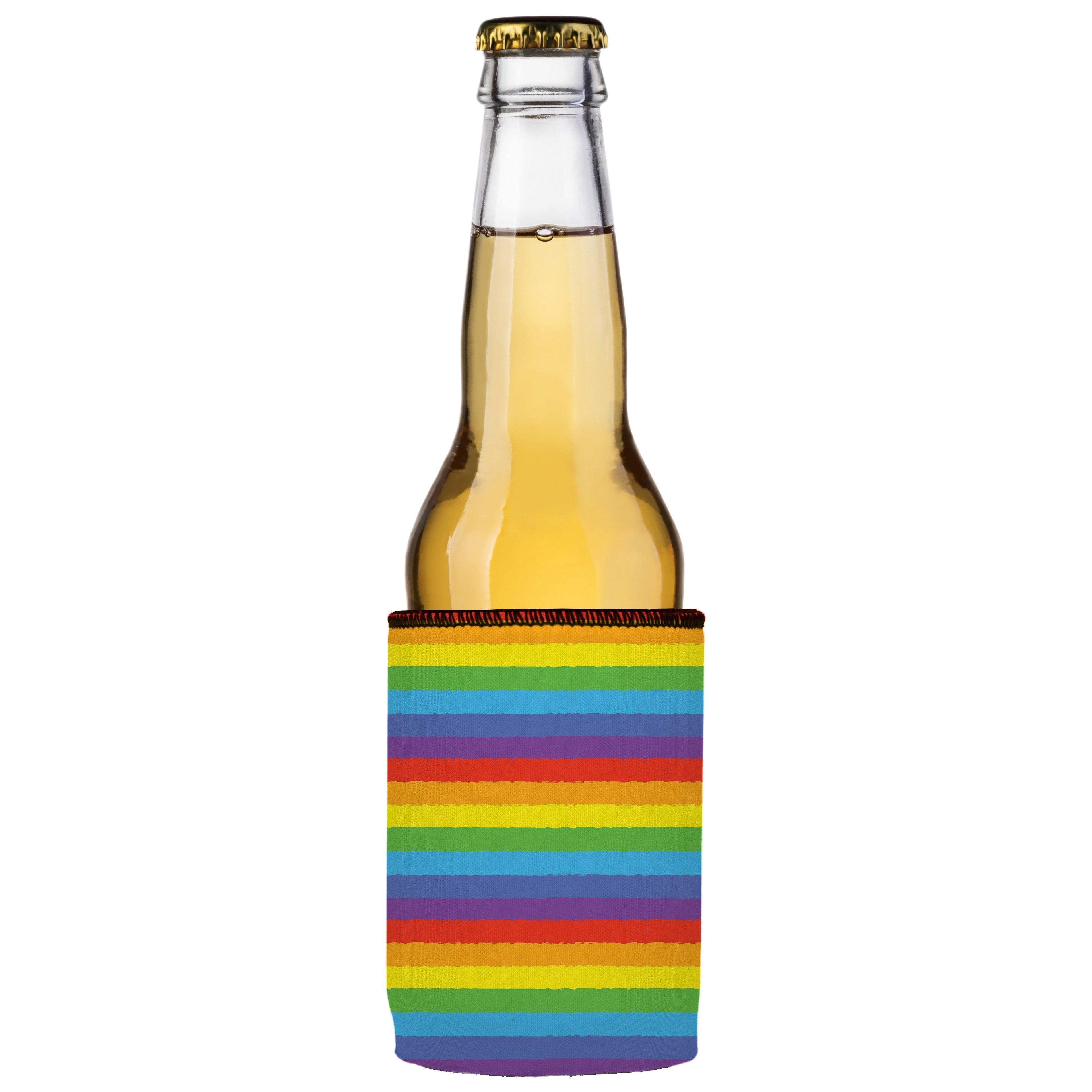 LGBTQ Pride Flag Stubby Cooler 2-Pack - Standard