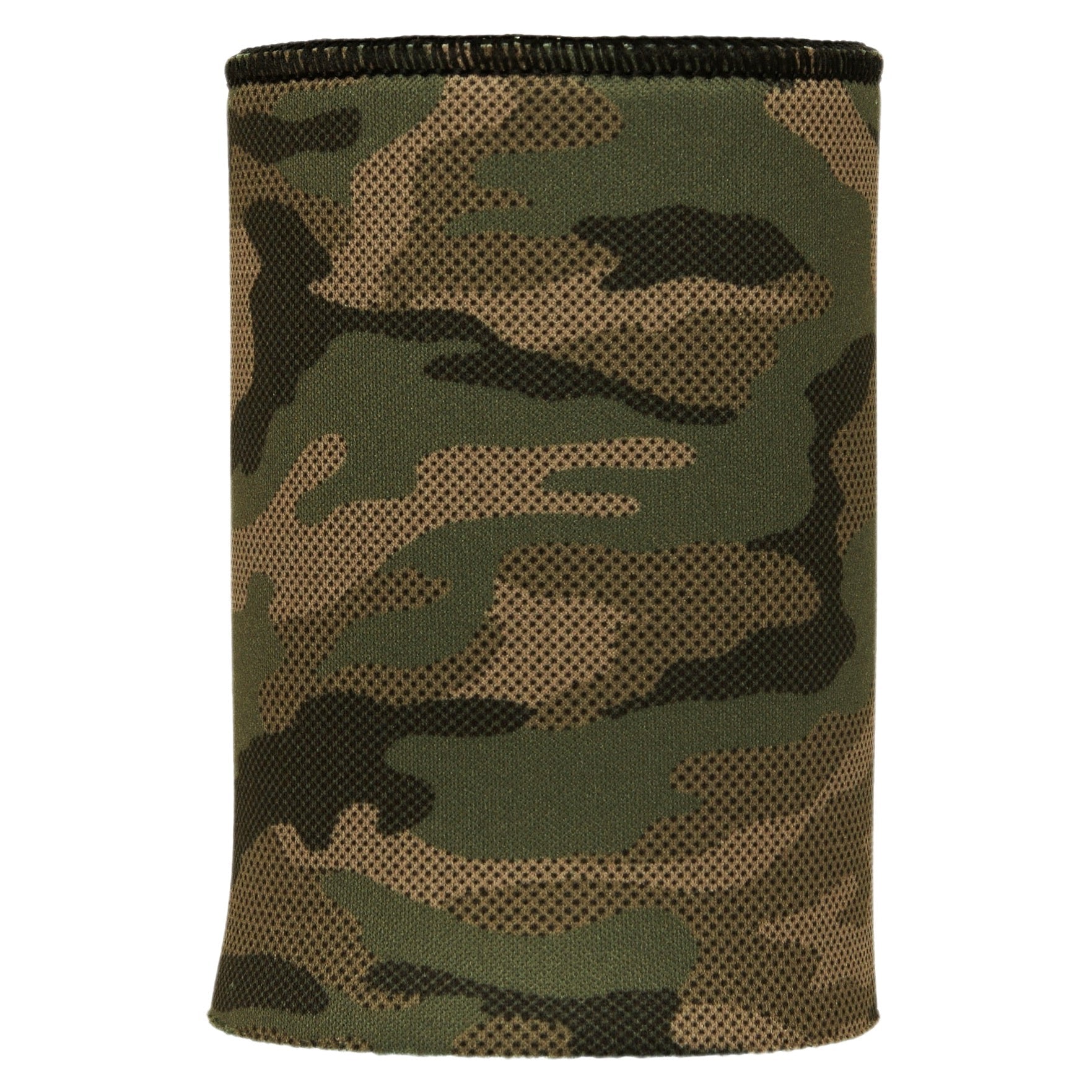 Green Camo Dot Pattern Stubby Cooler - Standard