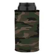 Green Camo Dot Pattern Stubby Cooler - Standard