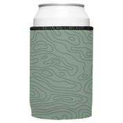Topographic Map Stubby Cooler 2-Pack - Standard