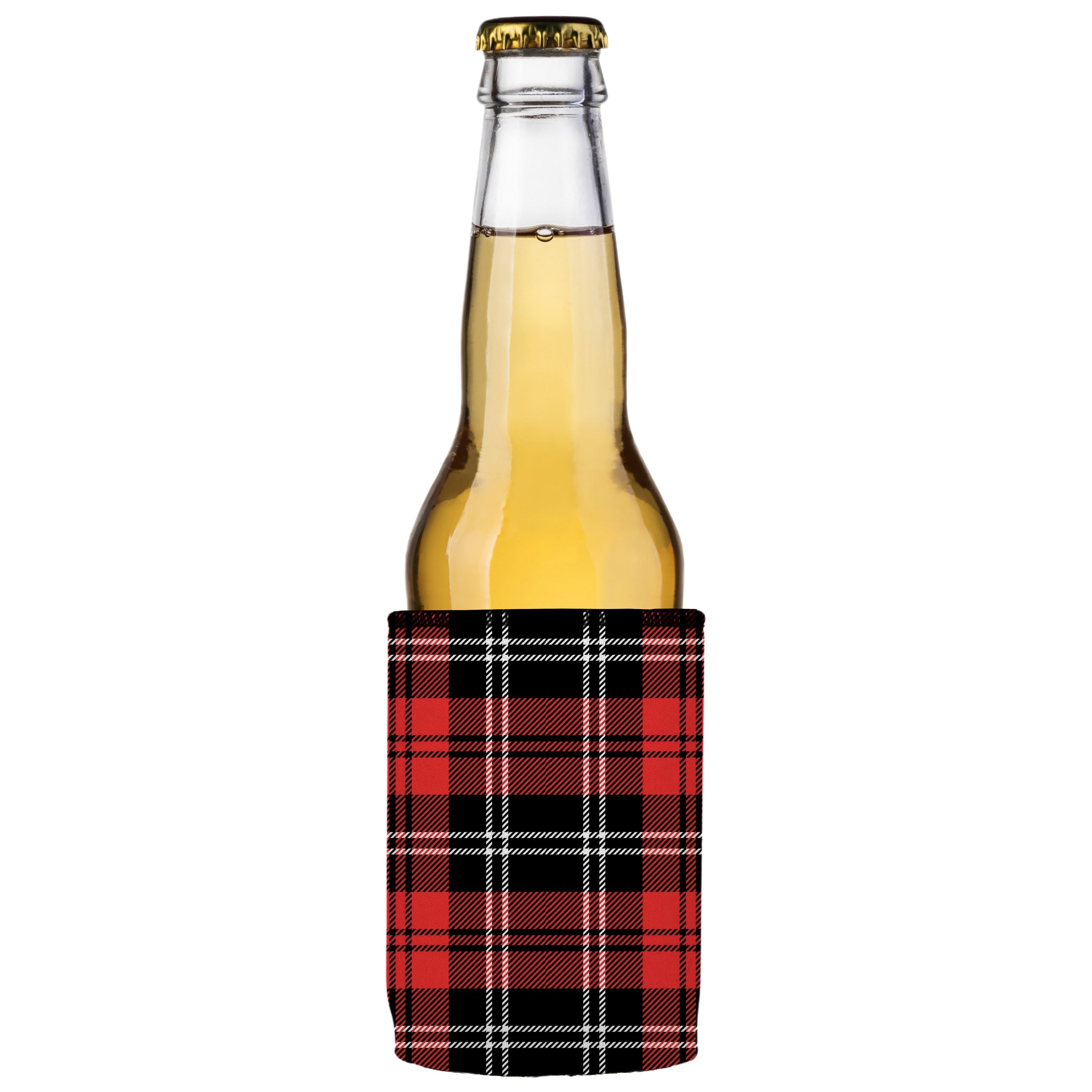 Scottish Tartan Plaid Stubby Cooler 2-Pack - Standard