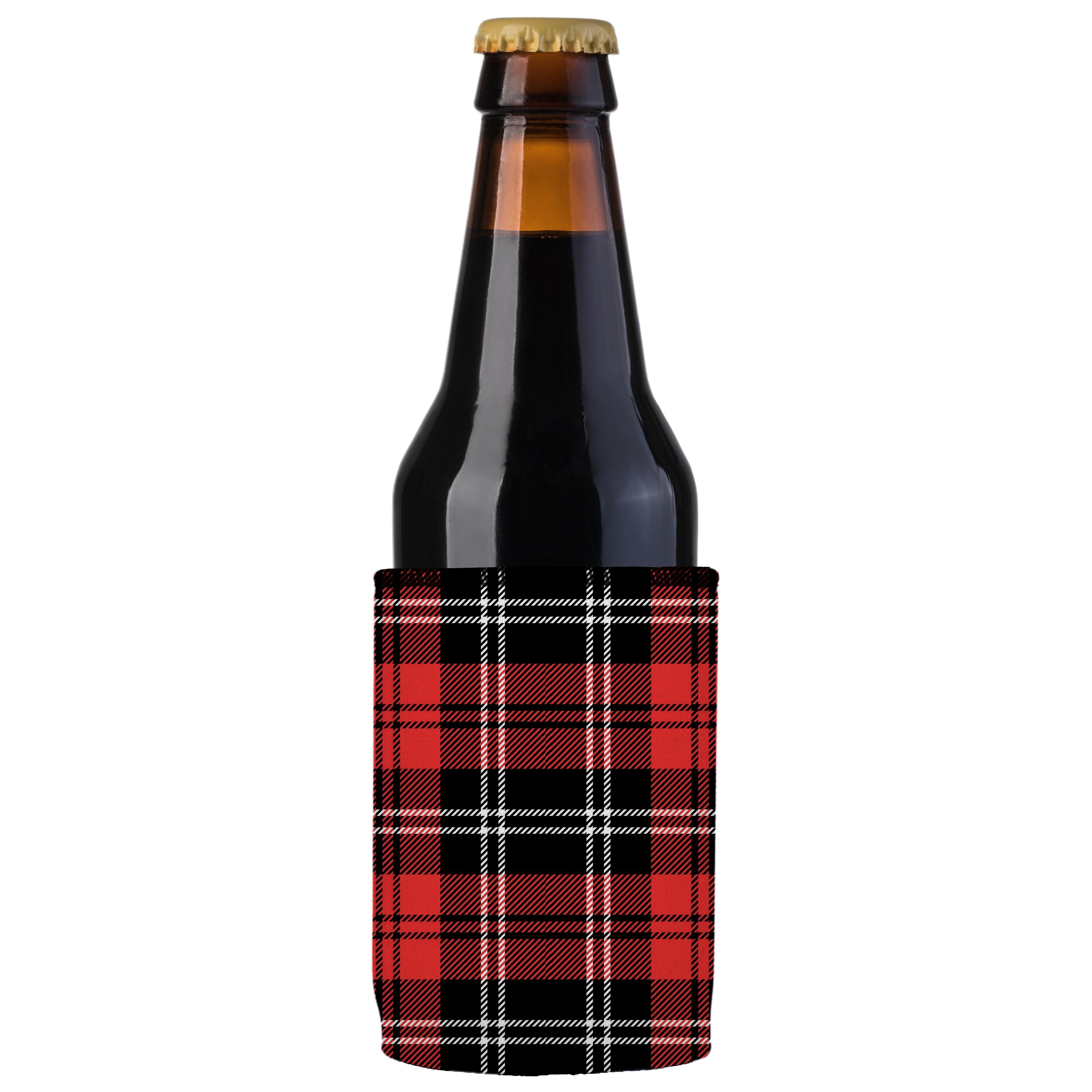 Scottish Tartan Plaid Stubby Cooler 2-Pack - Standard