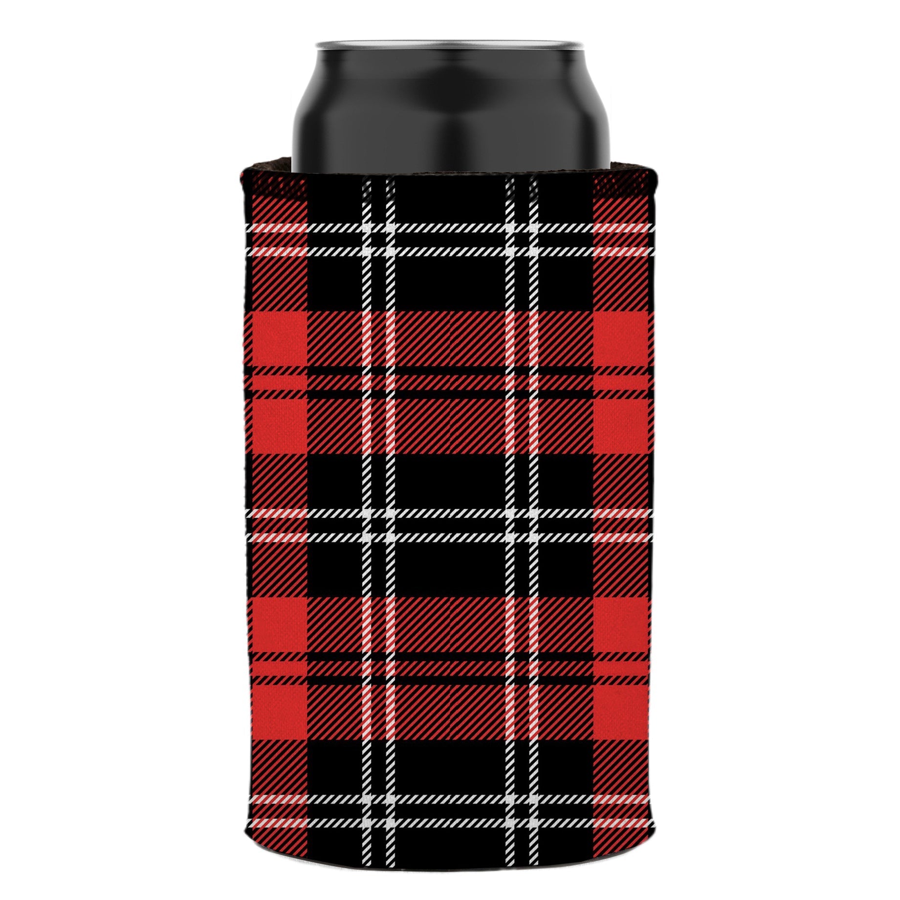 Scottish Tartan Plaid Stubby Cooler 2-Pack - Standard