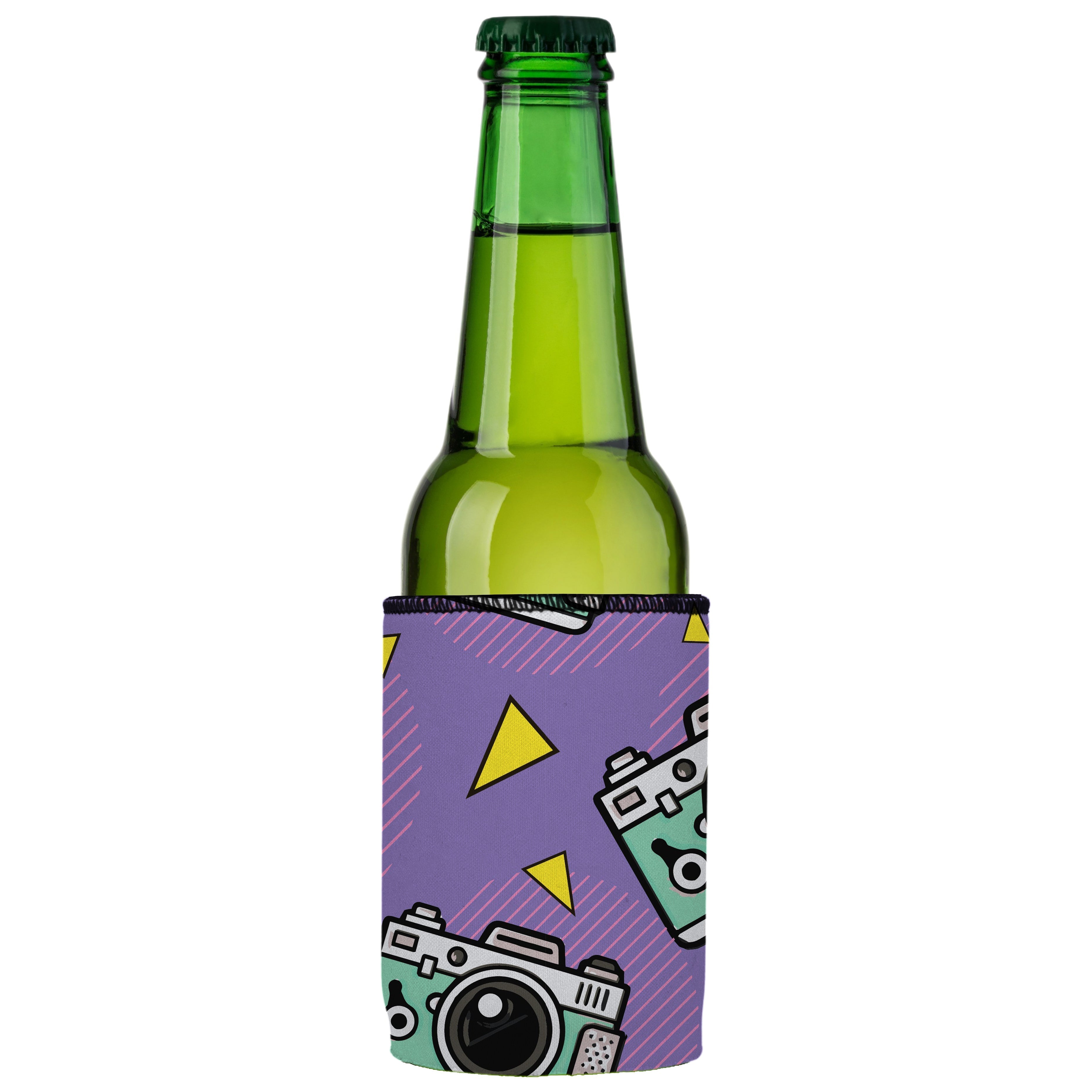 Cameras Shoot People Stubby Cooler 2-Pack - Standard