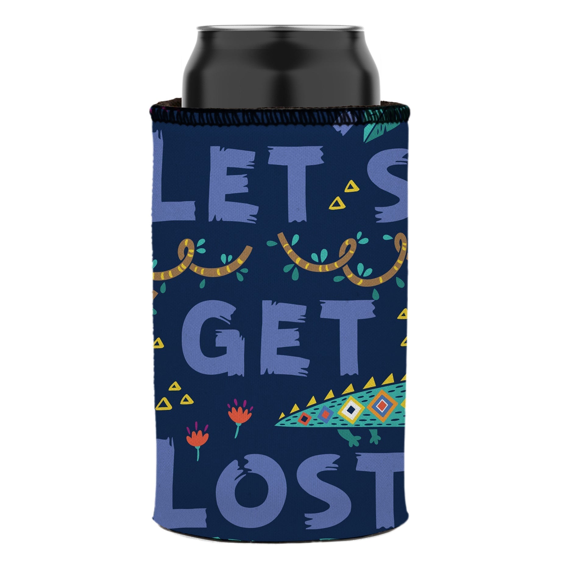 Lets Get Lost in the Wild Stubby Cooler 2-Pack - Standard