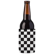 Small Checkerboard Stubby Cooler 2-Pack - Standard
