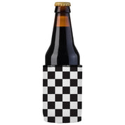 Small Checkerboard Stubby Cooler 2-Pack - Standard