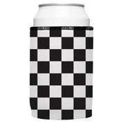 Small Checkerboard Stubby Cooler 2-Pack - Standard