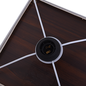 Shelf Floor Lamp - Shade Diffused Light Source with Open-Box Shelves