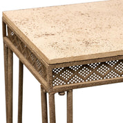 Vintage Style French Country Console Table 118cm