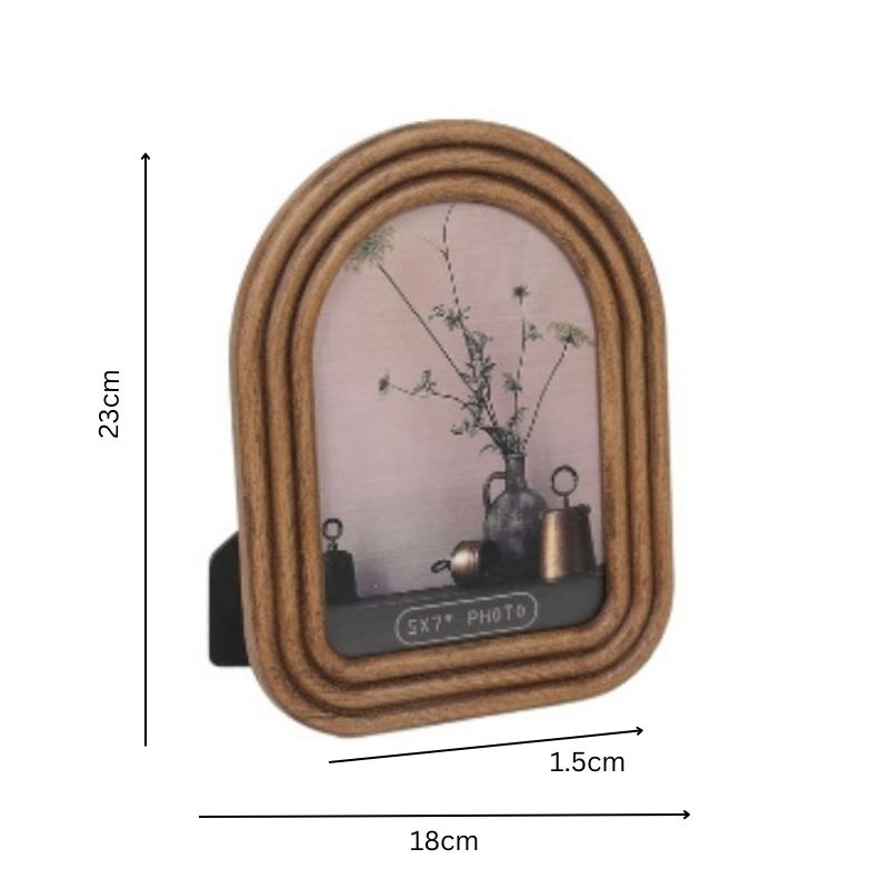 Contemporary Arch Style Photo Frame '5x7in' 23cm