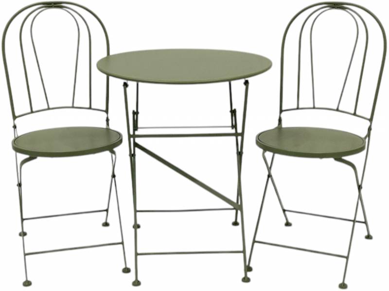 Paris 3 Piece Settings Table n Chairs 71cm