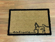 Welcome Doormat Door Mat 60x40cm