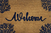 Welcome Ocean Doormat Door Mat 60x40cm