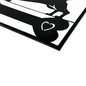 Dachshund Wall Art 40x32cm