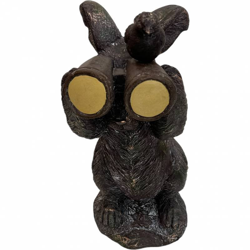 Rabbit Binocular Statue 30x43cm