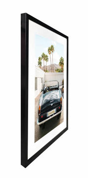Luxury Car Artwork Framed W Glass Front 60x80cm