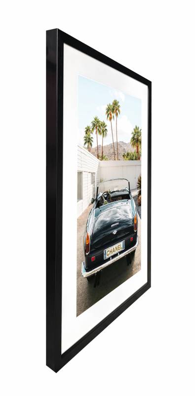 Luxury Car Artwork Framed W Glass Front 60x80cm