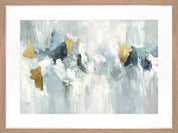 Marsden Abstract Artwork Framed W Glass Front 80x60cm