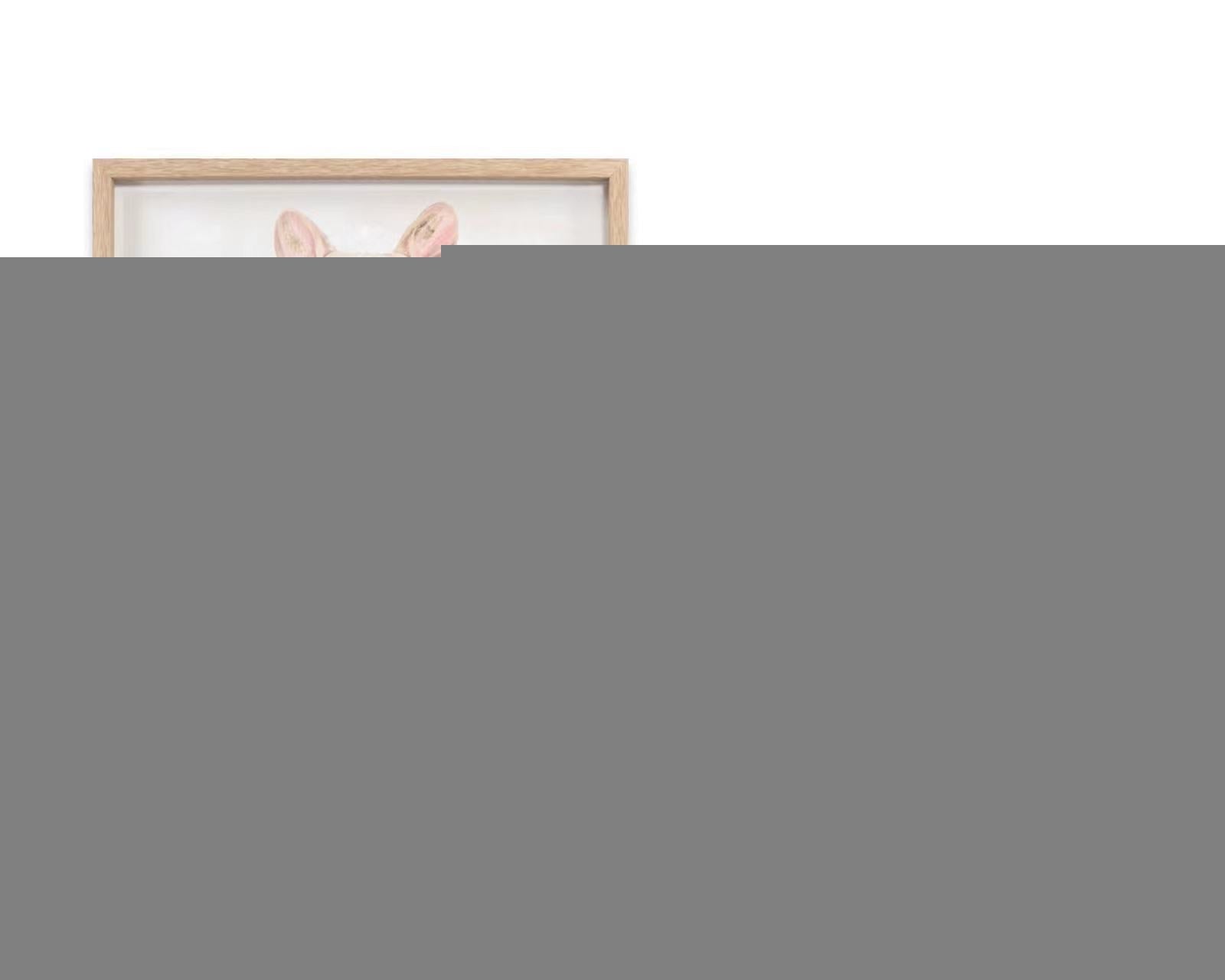 Set 2 Cute Dog Wall Art Assort 40cm