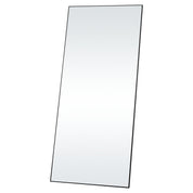 VEVOR Full Length Mirror, 1800x785 mm, Extra Large Standing Hanging or Leaning Rectangle Floor Mirror with Tempered Glass Aluminum Alloy Frame, Full Body Dressing Mirror for Living Room Bedroom, Black
