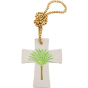 Palm Ceramic Cross
