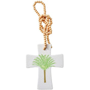 Palm Ceramic Cross